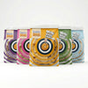 Five packages of Mini Bagel Chips in different flavors